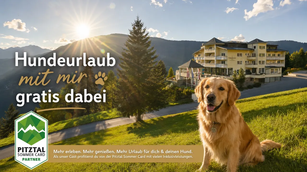 Dog & Relax im Panorama Alpin – Wellness Aparthotel Panorama Alpin und Pitztal Living Jerzens im Pitztal
