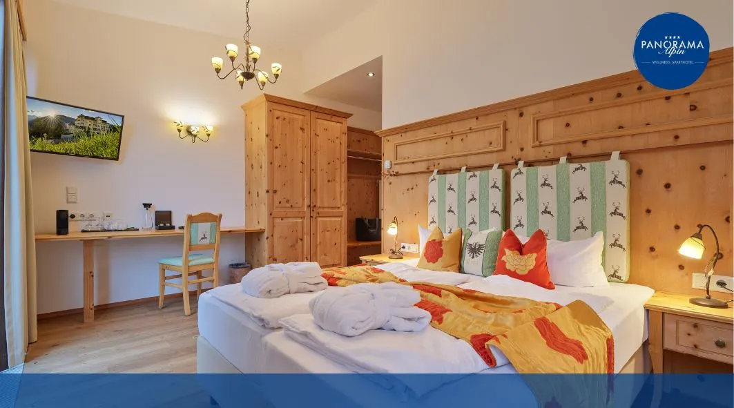 Double room with terrace  – Wellness Aparthotel Panorama Alpin und Pitztal Living Jerzens im Pitztal