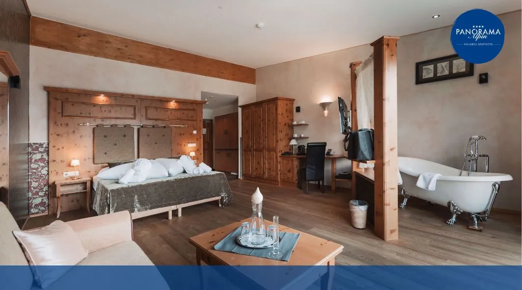 Studio M | Terrace on top floor – Wellness Aparthotel Panorama Alpin und Pitztal Living Jerzens im Pitztal