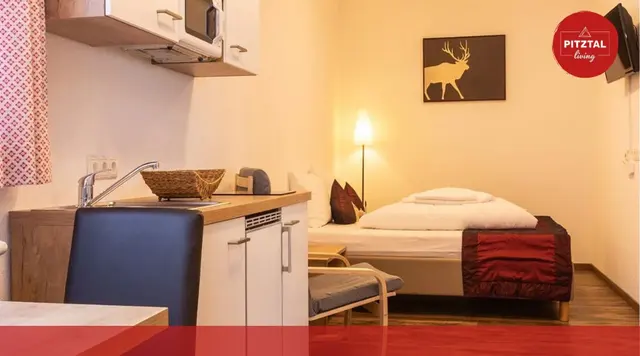Studio S | Groundfloor | PL – Wellness Aparthotel Panorama Alpin und Pitztal Living